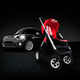 Illustration for article titled Fast Track Your Kid With Racing-Stripe Adorned Stroller